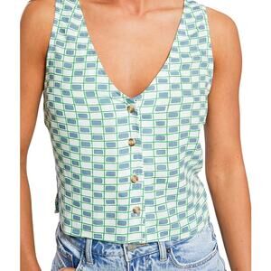 Hurley Venice Tank Top in windward blue size M